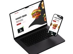 Кейс дизайн для закладу Cheat_meal , яке виготовляє фастфуд