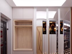 3D. Дизайн интерьера квартиры-студии 46кв.м.