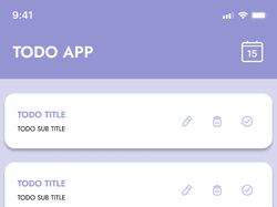 To do list