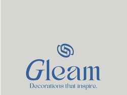 Айдентика для бренду прикрас Gleam.