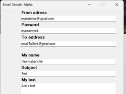 Gmail sender by c#