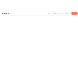 Создание навбаров для простого сайта html&css