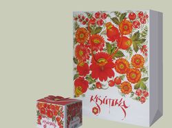 Серия упаковок для украинских сувениров 1