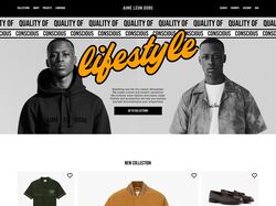 E-commerce redesign online store