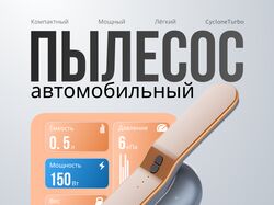 Автомобильный пылесос инфографика Wildberries