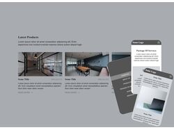 landing page