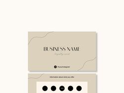 Loyalty card for your business