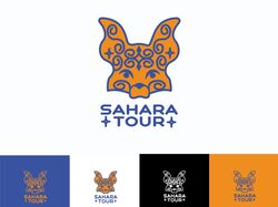 Разработка фирменного стиля для ткристической фирмы "SAHARA TUR"