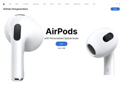 Дизайн Landing Page для AirPods