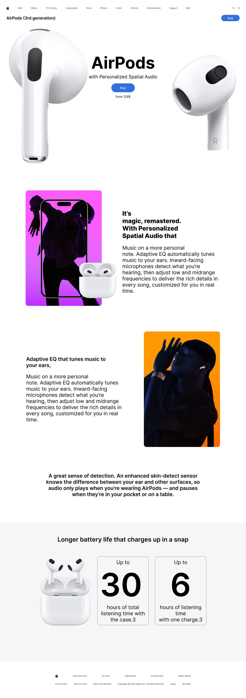 Дизайн Landing Page для AirPods.png