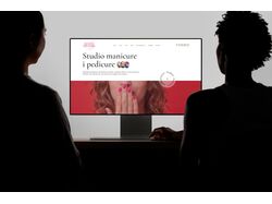 Nails and coctails studio - Профессиональная разработка вебсайта