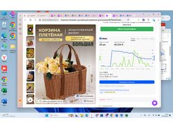Аналитика : товар Корзины в Маяке