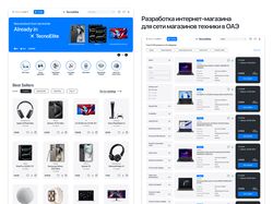 Разработка интернет-магазина для сети магазинов техники в ОАЭ