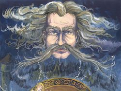 Славянский бог грозы и бури.