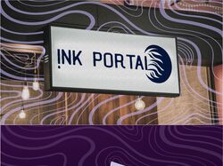 INK PORTAL логотип для тату салона