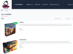 Сайт настольных игр (NextJS + Strapi)