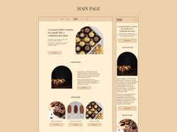 Редизайн корпоративного сайта Ferrero Rocher
