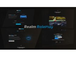 Сайт для RageMp проекта с адаптивной версткой