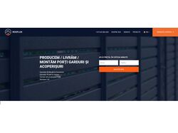RoofLux - сайт по предоставлению услуг стройки в молдове