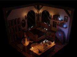 dark fantasy room