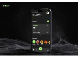 Mobile App bank Inflow Figma Design