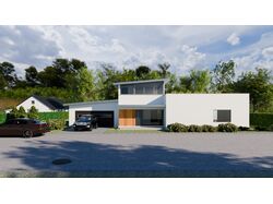 exterior modern house
