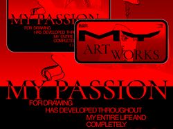 E-commerce #Artist Portfolio Website