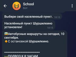 Телеграм-бот для школы