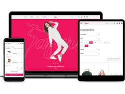 Frontend и WebUI для интернет-магазина "Safari" из Figma (e-Commerce)