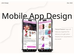 Parcel Passion - Mobile App for gift delivery