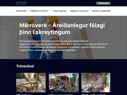 Дизайн сайта для компании "Mikroverk"