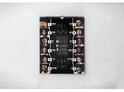 Листовой календарь игроков NBA