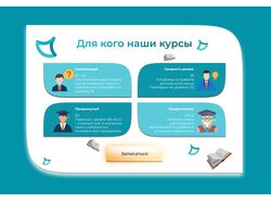 Сайт онлайн-школы английского языка