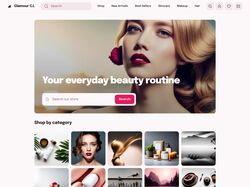 Дизайн магазина Glamour C.L