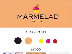 Логотип для кондитерской "Marmelad"