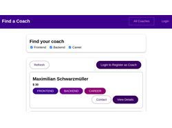 Find a Coach