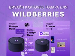Инфографика карточек для маркетплейсов