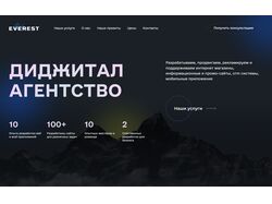 Верстка Everest Диджитал Агенство