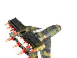 spaceship in pixel
