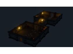 low poly dungeon