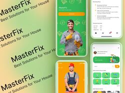 MasterFix Mobile App (UIUX Design)