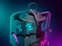 Grenade Jinx from arcane series \ Граната Джинкс из сериала Аркейн