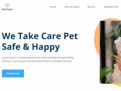 Simple Landing for Pet Shelter Website