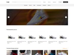 Адаптивна верстка сайту Internet store wear інтернет-магазин одягу