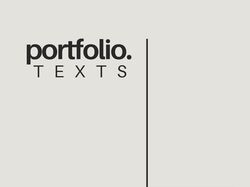 Портфоліо з текстами