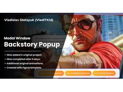 Backstory Popup - Modal Window