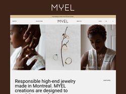 MYEL - Дизайн интернет-магазина ювелирных изделий