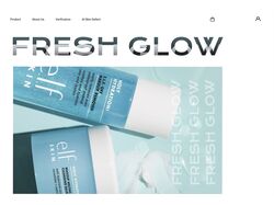 Лендинг ELF Cosmetic