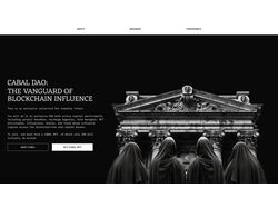 Landing page "Cabal"