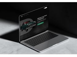 Landing Page для Магазина Винтажных Машин
